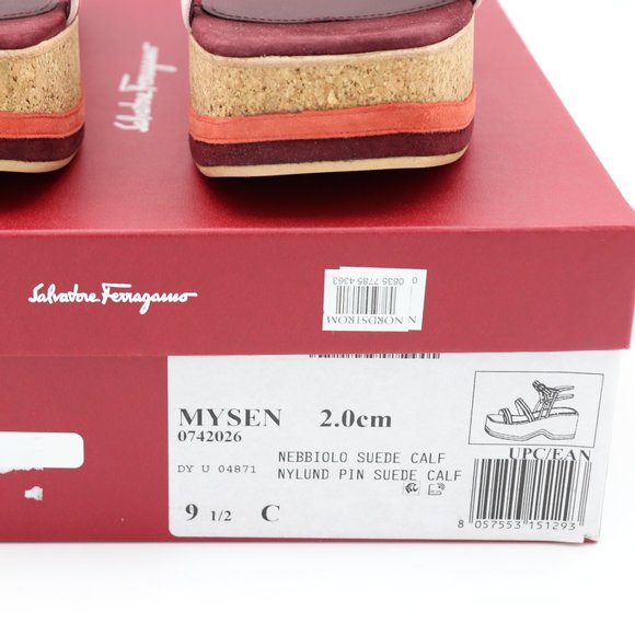 NIB Salvatore Ferragamo Mysen Sandals - Picture 8 of 8